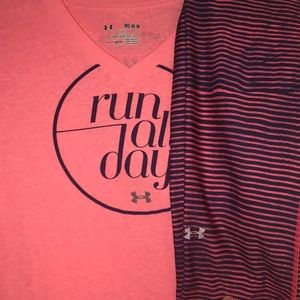 Under Armour work out outfit!